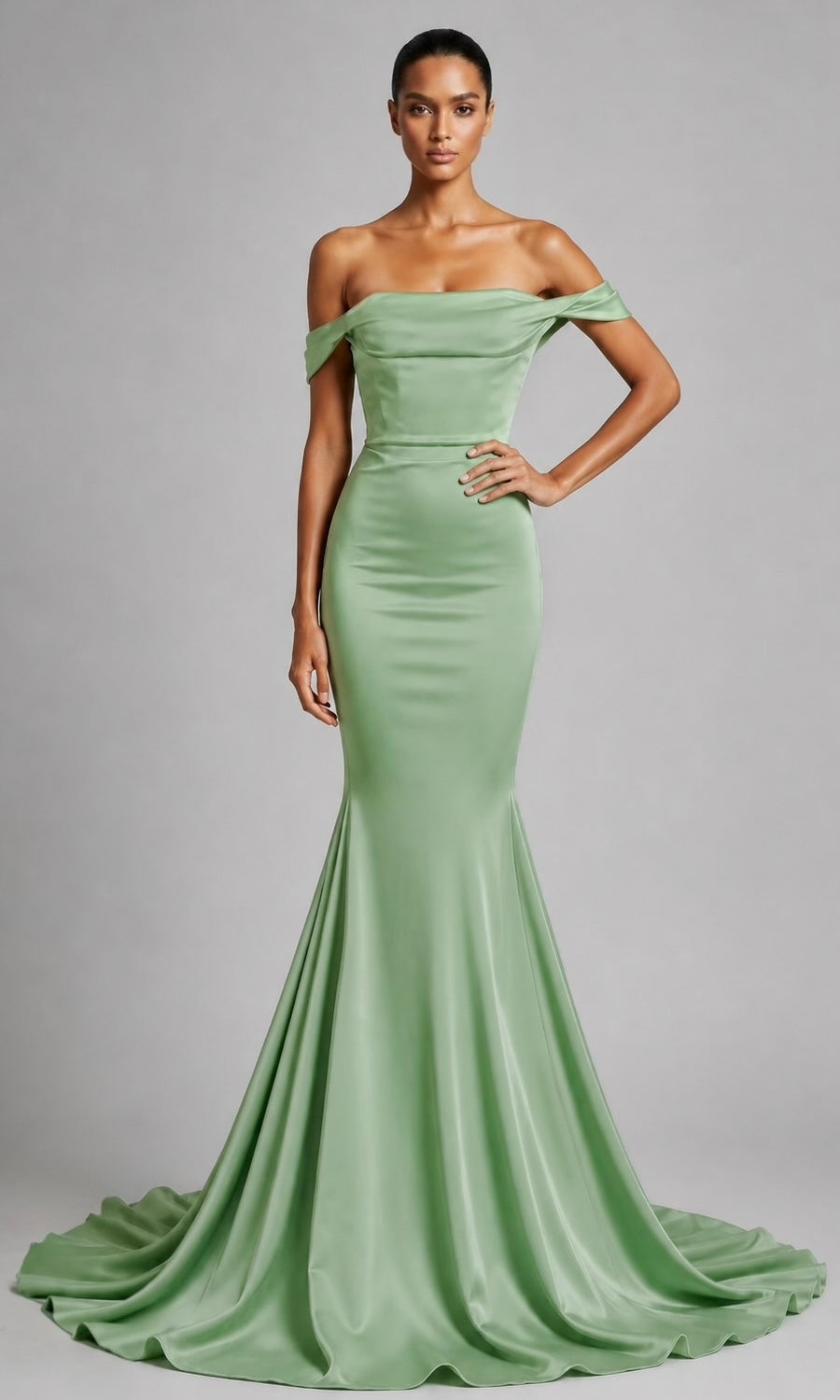 Delilah Gown- Sage 14 Delilah Gown- Sage 14