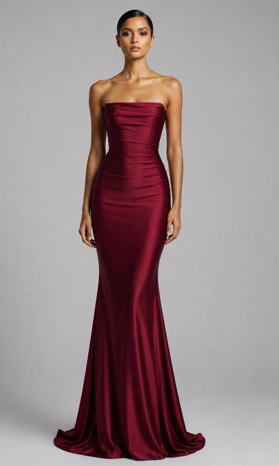 princess polly baby blue dress Brandon Maxwell The Serena Draped Embellished Jersey Gown - Women - Army Green Dresses main image 1