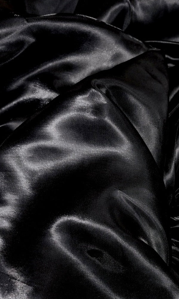 Valentina Strapless Corset Gown- Black