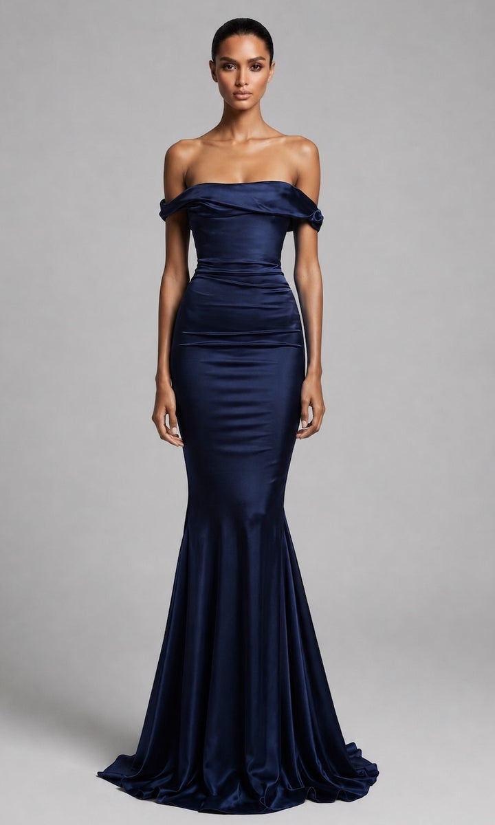 Delilah Gown- Navy