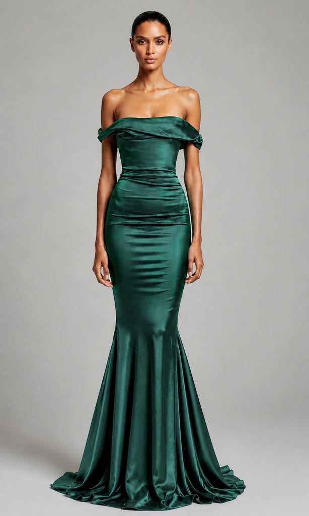 Delilah Gown- Emerald