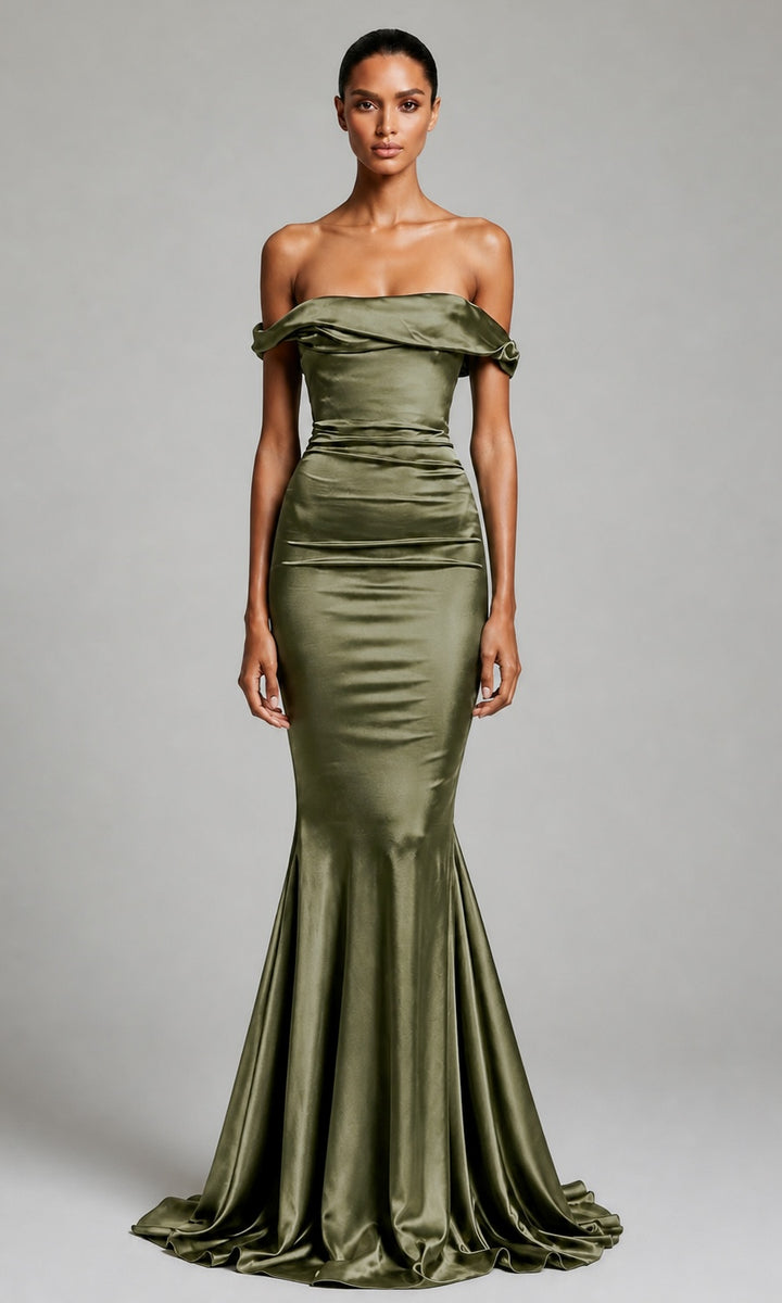 Delilah Gown- Olive
