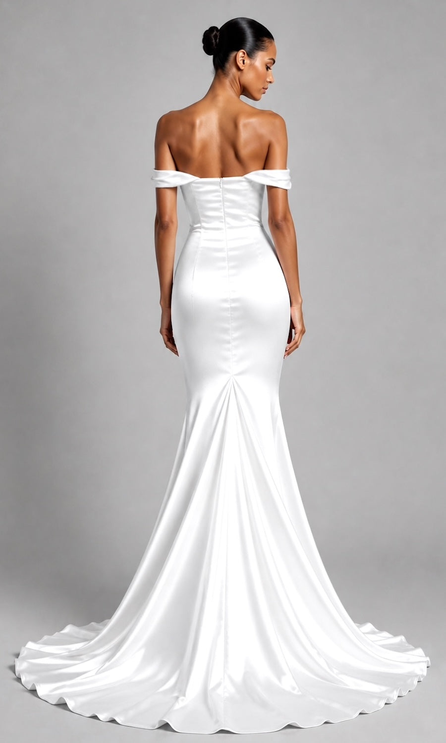 Delilah Gown- White
