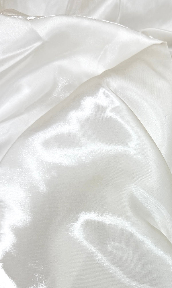 Valentina Strapless Corset Gown- White