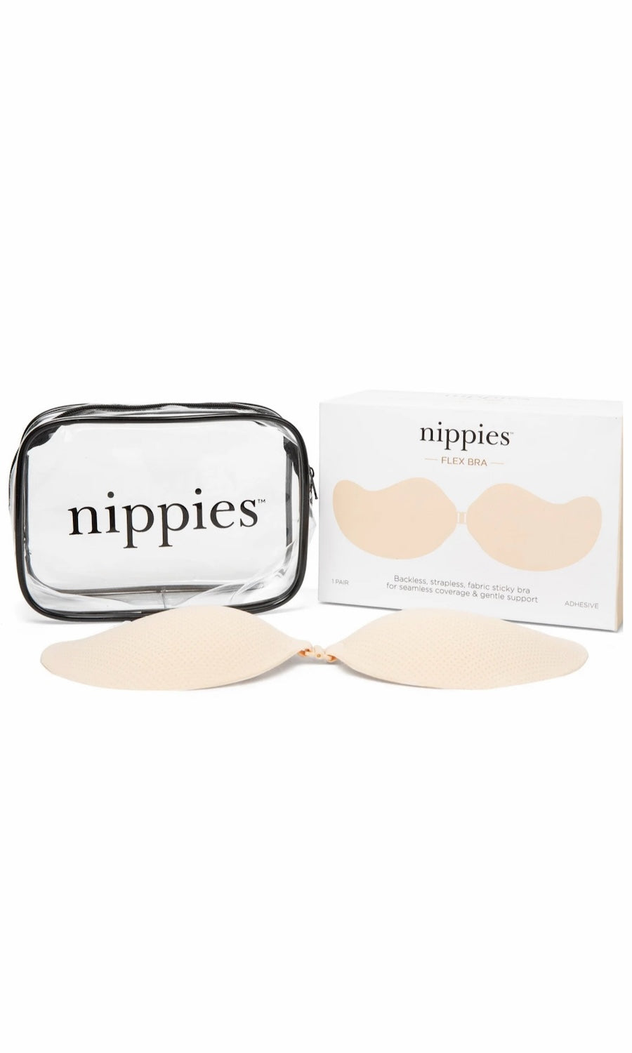 Nippies Flex Bra - Stick-On Strapless Bra
