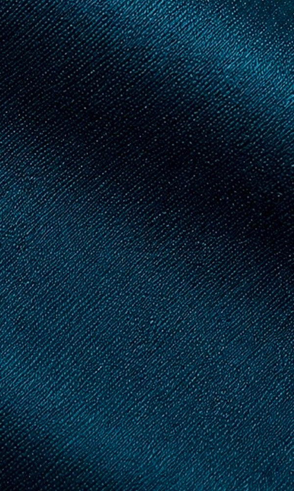 Jersey Square Neck Gown- Peacock