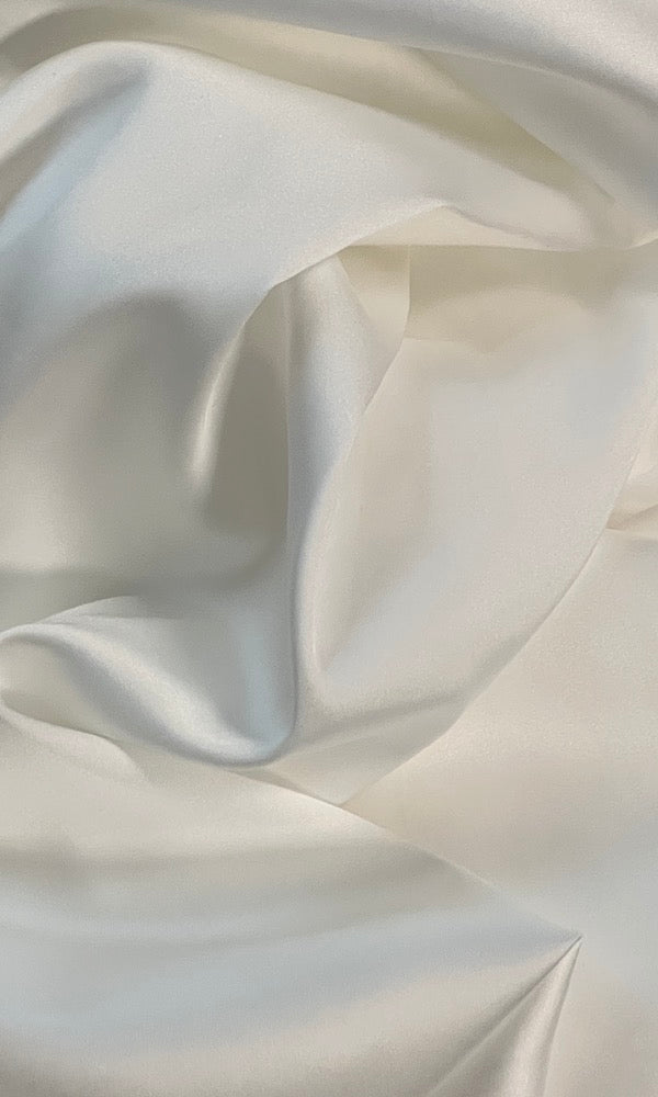 Poly Satin Swatch- White