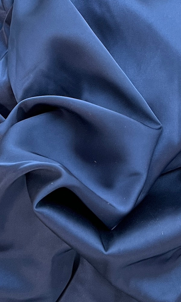 Poly Satin Swatch- Navy